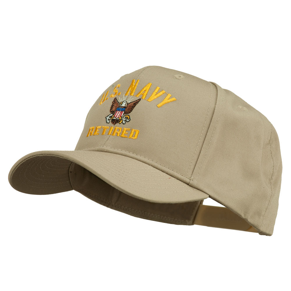 US Navy Retired Military Embroidered Cap | Veterans/Retired