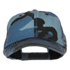 Enzyme Washed Camouflage Trucker Cap